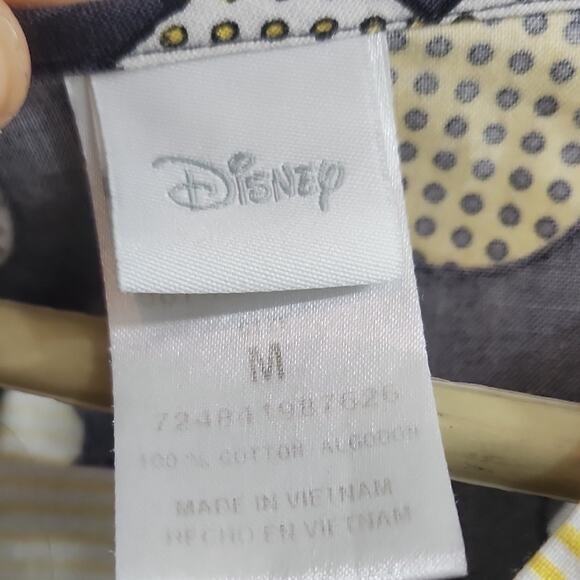 Disney Black and Yellow Mickey Mouse Scrub Top - Picture 2 of 8